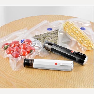 China Mini Car Fabric Vacuum Sealer Electric Kitchen Handheld Vacuum Sealer for sale