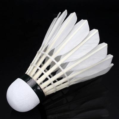 China Longevity Professional Durable Feather Stick Badminton Shuttlecock for sale