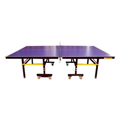 China Foldable Sports Indoor Cheap Professional Folding Table Mobile Table Tennis Table for sale