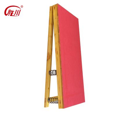 China Anti-Slip Wooden Competition Spring Board Gym Fitness Springboard Equipment Gym Sport Jumping Board for sale