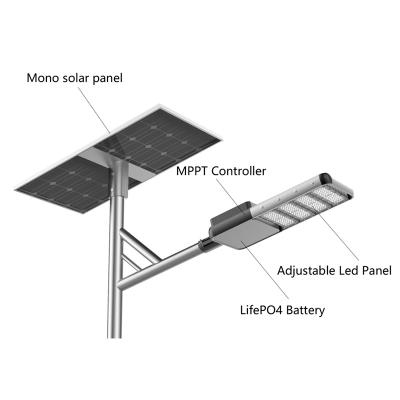 China ROAD 60w led solar power street light price, solar street light, 5 years solar street light warranty for sale