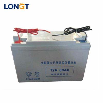 China Industrial Cost Effective Deep Cycle Solar System Gel Batteries for sale