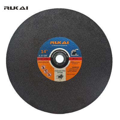 China Durable 14inch Resin Abrasive Cut Off Wheel Cutting Disc Grinding Wheel Machine for sale