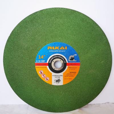 China Rukai 16inch resin cutting wheel disc wd cutting for sale