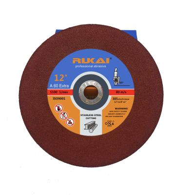 China Cutting metal rukai 4inch wheel super thin cutting abrasive disc for sale