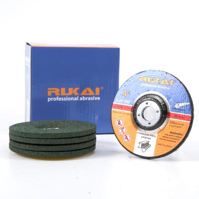 China rukai grinding brand of china metal grinding wheel steel abrasive wheel for sale