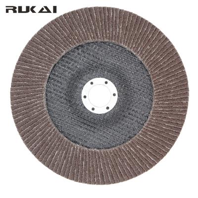 China Industry 5inch Grinder Fin Abrasive Refractory Polishing Disc Wheel For Steel for sale