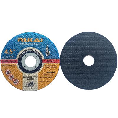 China RuKAi High Efficiency Strainless Steel Metal Grinding Wheel Professional Cutting Wheel Abrasive for sale