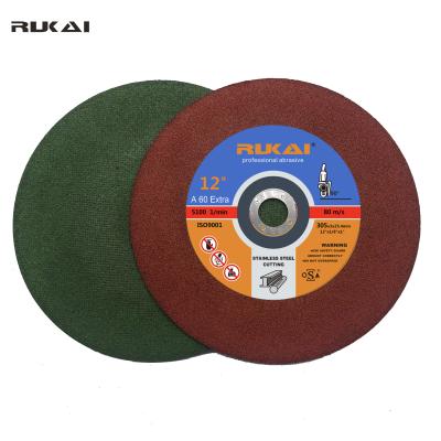 China High Efficiency Rukai Aluminum Polishing Wheel 305mm Abrasive Disc 12inch for sale