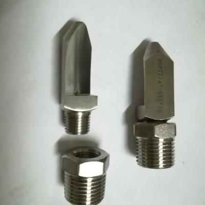 China Quick Connector Industrial Flat Fan Spray Nozzle QP for Water Spraying in Applications for sale