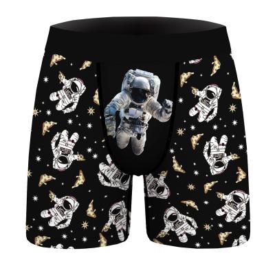 China High Quality Antibacterial All Men's Spandex/Cotton Men's Underwear OEM Briefs Men's Cartoon Print Boxers Boxershorts for sale