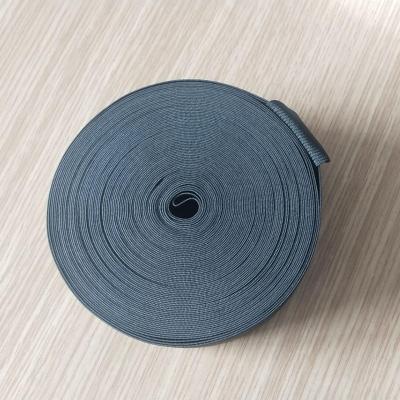 China 4.2cm Black and White Polyester Elastic Webbing Knitted Elastic for sale