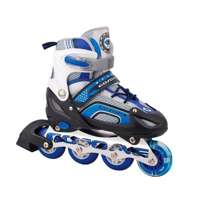 China Teenager Design Kids And Children Aluminum Frame Roller Skate Adjustable Inline Shoes for sale