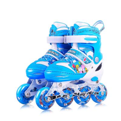 China Popular Kids Boys And Teenager Kids Flash Girls Skate Shoes Inline Roller Skates For Kids for sale