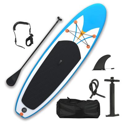 China High Quality Inflatable Water Sports Area Gas Mechanical Surfboard With Paddle for sale