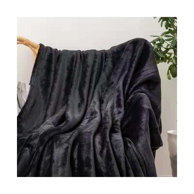 China Lightweight Folded Winter Polyester Sublimation Home Decor Plush Flannel Fleece Throws Blanket for sale