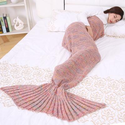 China Sustainable All Seasons Little Mermaid Blanket Sleep Blanket For Kids for sale