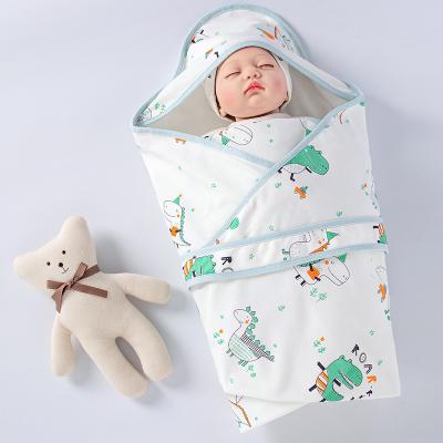 China Amazon Hot Sale Anti-Static Newborn Safety Hooded 100 Cotton Baby Wrap Covering for sale