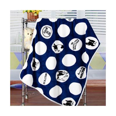 China Coral Velvet Blanket Flannel Baby Blanket Cartoon Car Office Knee Blanket Anti-static Home Wholesale for sale