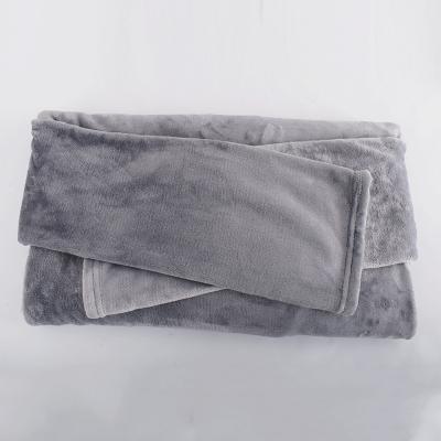 China Comfortable Gray Fleece Long TV Covering Hoodie PORTABLE Covering Sweatshirt Wearable Hoodie for sale