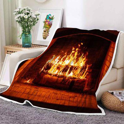 China Viable Wholesale Christmas New Year Gift Printed Blanket For Sofa Home Decoration for sale