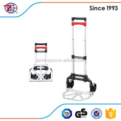 China Professionally Easy-Transport Workshop Two Wheels Airport Luggage Cart , Folding Trolley To Market for sale