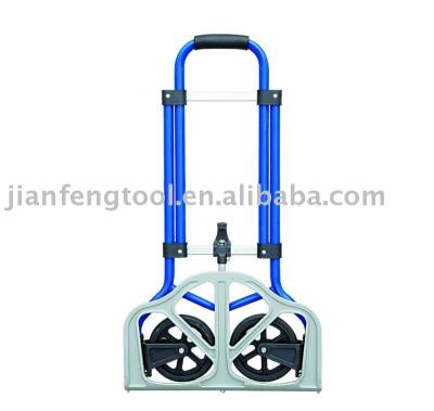 China Capacity 60kgs, Folding Trolley, 2 Wheel Foldable Hand Truck Easy Folding Aluminum Truck for sale