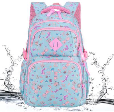 China New Fashion Waterproof Backpacks Printed Schoolbag Lightweight Waterproof Kids Backpack for sale