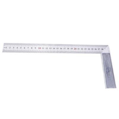 China LULAND Plastic Woodworking Carpenter Tool Steel L-square Angle Ruler 90 Degree Ruler for sale