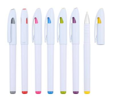 China Spot popular direct school office stationery drawing color plastic ball pen for sale