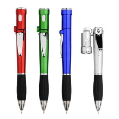 China office & School Pen Factory Price High Quality Multi Function Flashlight Pen With Nail Clippers Tip for sale