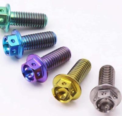 China Automobile Wheel Nuts Racing Titanium Wheel Nuts ti6al4v Cnc Bolts And Nuts for sale