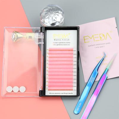 China synthetic hair mluti color 12 different color 003 005 16 rows 007 volume eyelash extension for sale