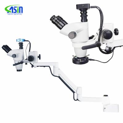 China Metal Dental Equipment Microscope With Continuous Camera Zoom For Dental Equipment Chair Optional Unit for sale