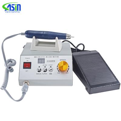 China New Dental Brushless Metal Deasin Lab Equipment 50000rpm Micromotor Unit With Handpiece Lab Dentistry Instrument for sale