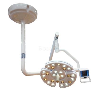 China Metal Dental Lamp Dental Chair LED Light With Ceiling Mounted Arm Suitable For Hospital Dental Implant for sale