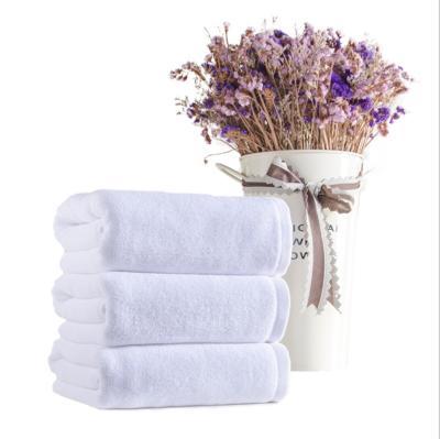 China Wholesale Custom Logo Soft Cotton 100% Luxury Hotel White Bath Towels 70*140 for sale