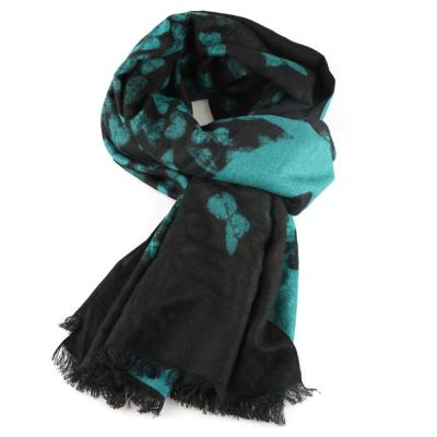 China Soft Soft Feeling Brushed Soft Comfortable AZO Free Men Fashion Viscous Rayon Cotton Scarves OEM for sale