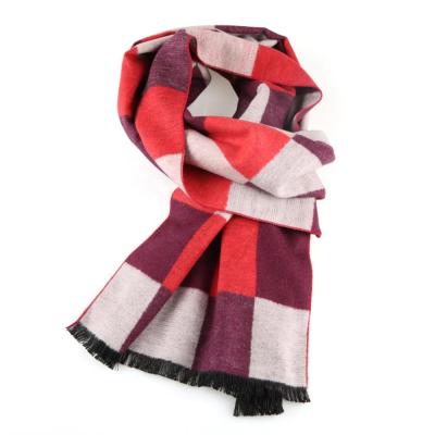 China Soft Smooth Feeling Men Fashion Cotton Cashmere Lurex Pleat Rayon Scarves for sale