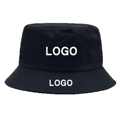 China Custom Printed Soft Touch Feeling Embroidery Your Own Logo High Quality Women Men Unisex Plain Solid Color Cotton Comfortable Fitted Bucket Hat for sale