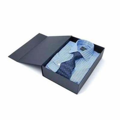 China Recycled Materials Luxury Apparel Clothing Packaging Storage Boxes For Clothes Packing for sale