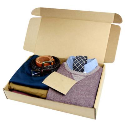 China Recyclable Custom Clothe Packaging Box for sale