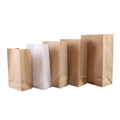 China Hot sale disposable food factory takeout paper bags for for sale