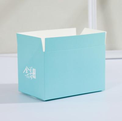 China Wholesale White Recycled Design Takeout Card Boxes Food Color Boxes Fried Chicken Cartons Packaging Boxes Material Manufacturers for sale