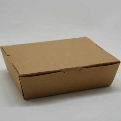 China Wholesale Customized Takeaway Fry Disposable Food Grade Food Boxes Packaging Paper250-300g Disposable for sale