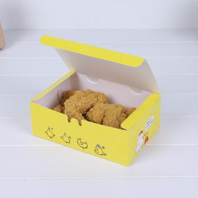 China Disposable Fried Chicken Chip Box for sale