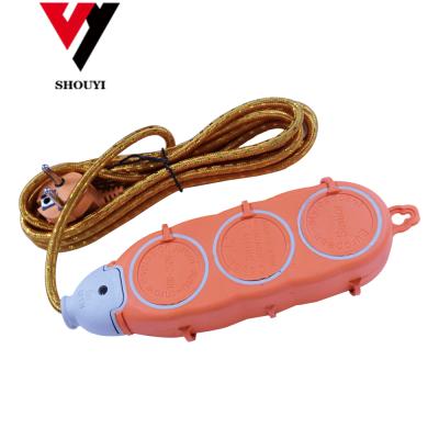 China DC 250V 10A System Expansion Socket Panel Switch Power Socket Inverter 3M Wiring for sale