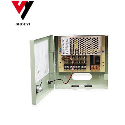 China DC Output 12V 5A 4CH 60W AC Input 100-240V AC Power Supply Monitoring Power Supply Centralized Changeover Box 12V5A 4CH for sale