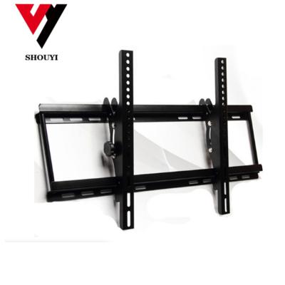 China SPCC Cold Rolled Steel LCD TV To Tilt Adjustable TV Monitor Screen Wall Mount Bracket Hanger Fit TV Height 26-55 for sale