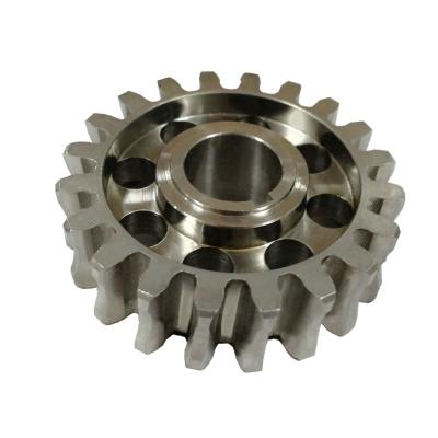 China Automobile Stainless Steel Smooth Surface Gear Machining Service CNC Milling Worm Gear For Transmission Equipment for sale